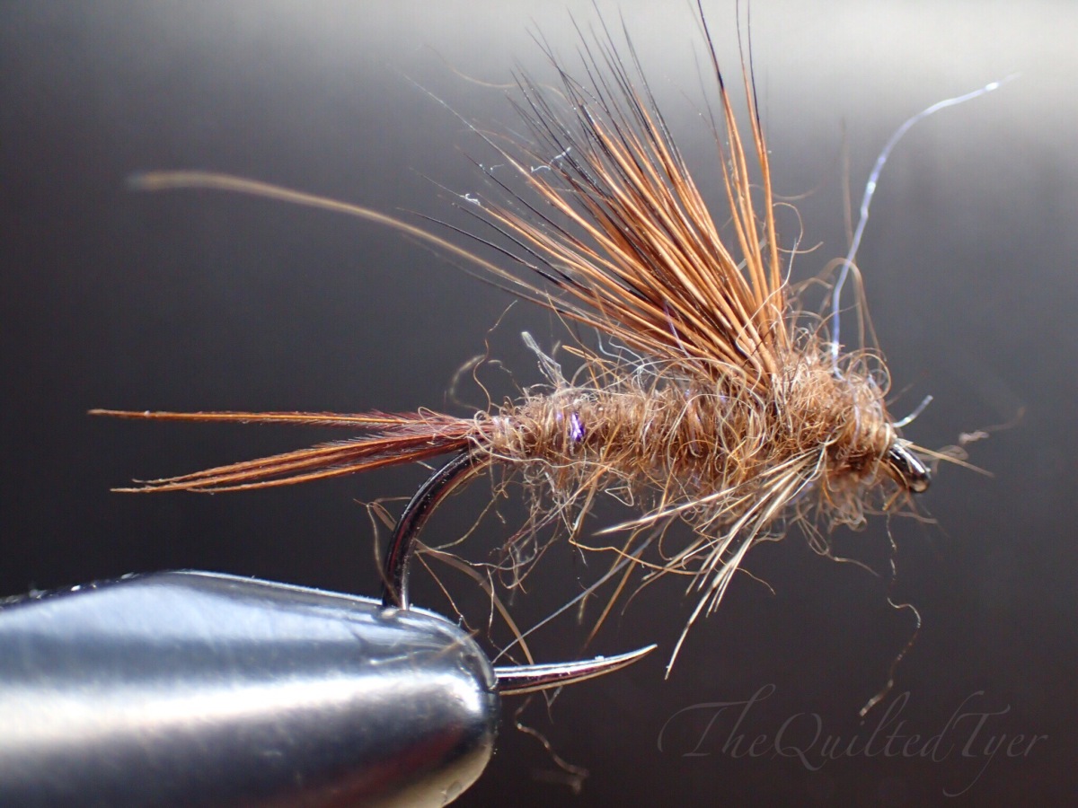 On My Vise: The March Brown Floating Nymph